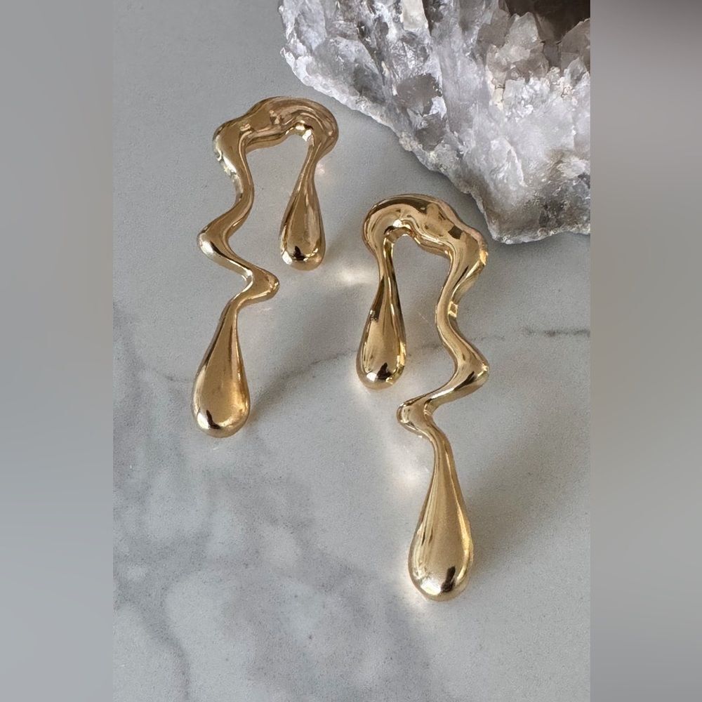 Geo Drop Earrings N1662